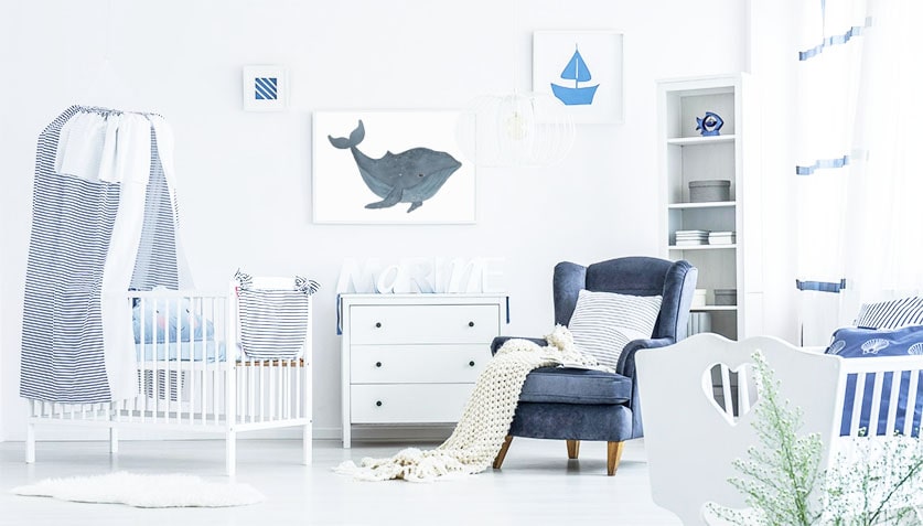 Ideas para decorar la habitación de un bebé
